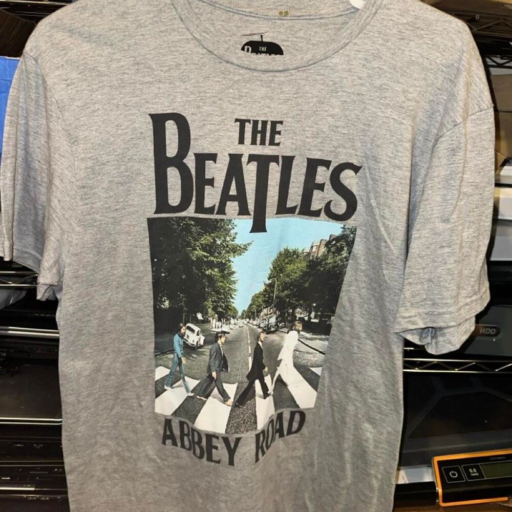 The-beatles Men's Grey T-shirt
